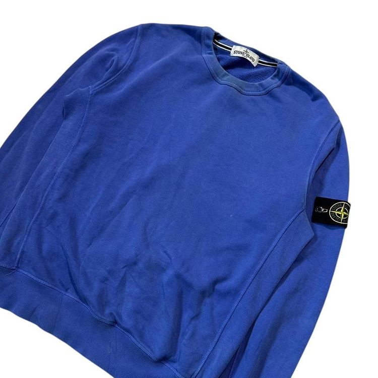 Stone Island Blue Pullover Crewneck image 3