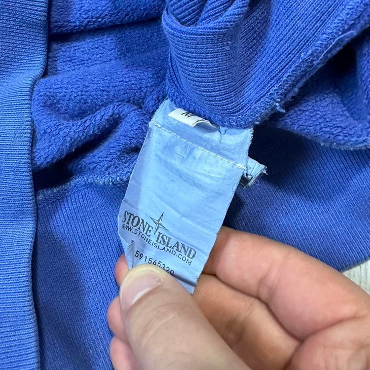 Stone Island Blue Pullover Crewneck image 4