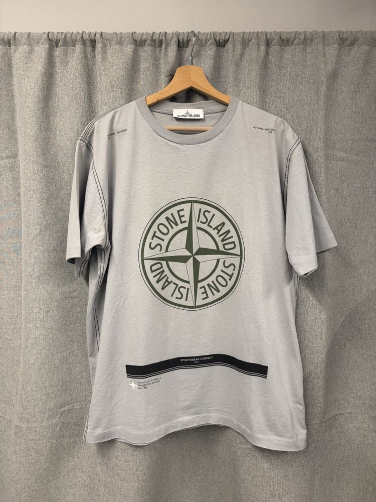 T-SHIRTS STONE ISLAND GREY