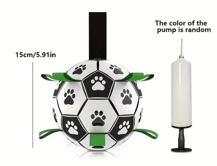 Unbranded Inflatable Dog Ball With Paw Print Design product image