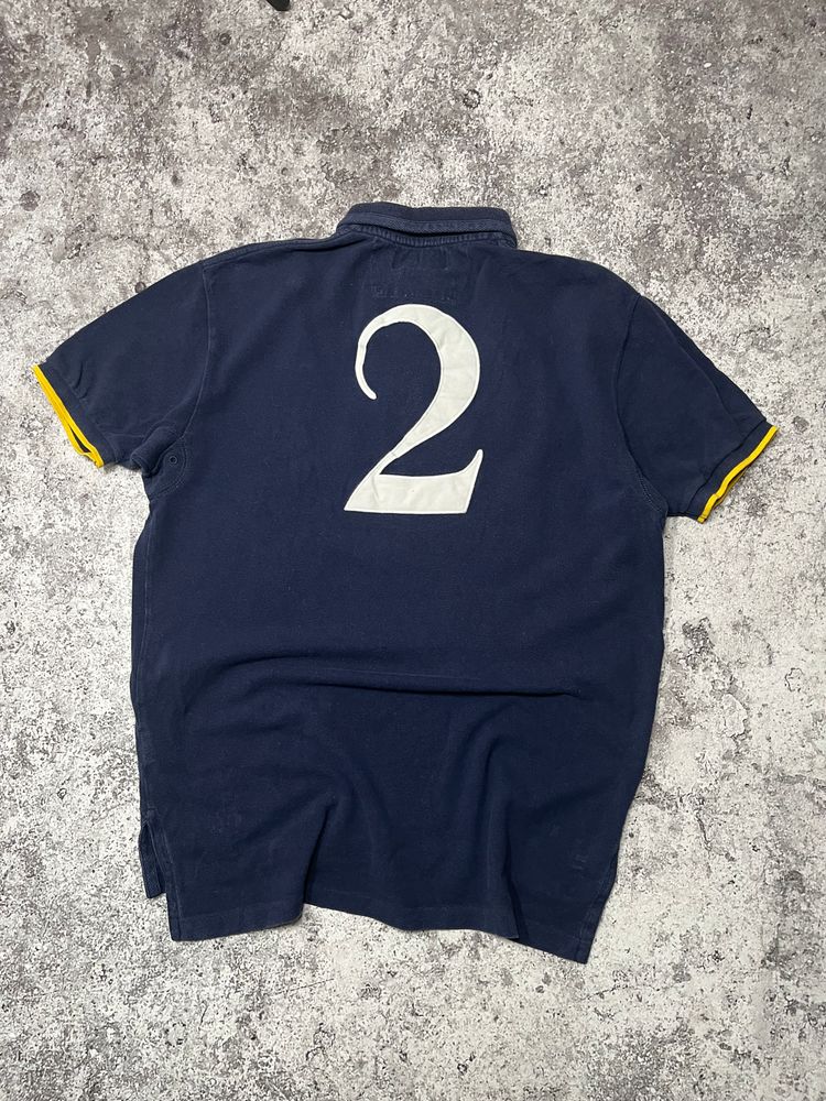 Polo Ralph Lauren Navy Blue Polo Shirt image 4