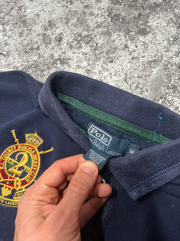 Polo Ralph Lauren Navy Blue Polo Shirt image 3