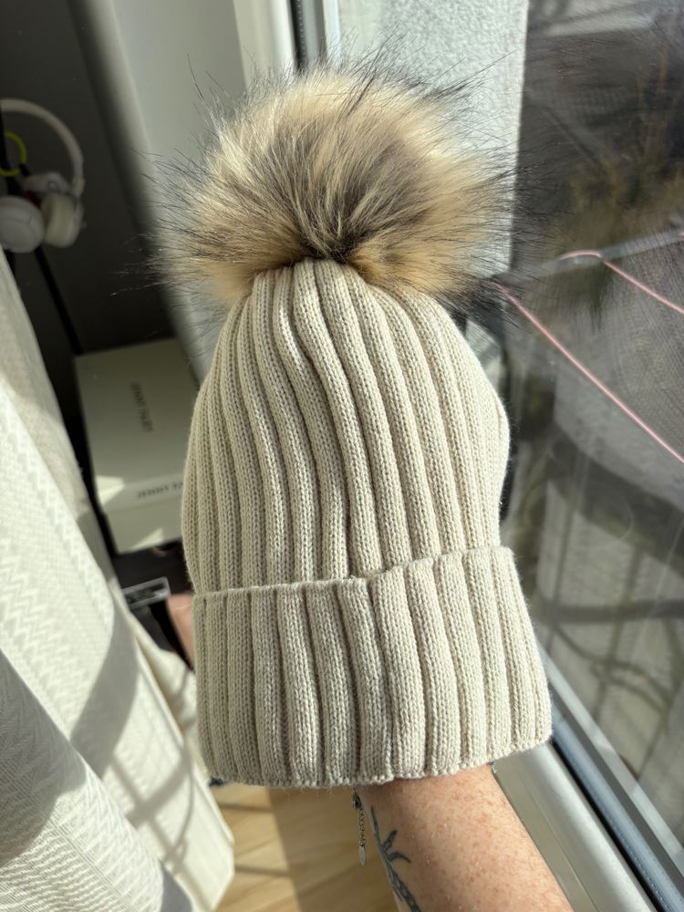 The North Face Knit Beanie With Pom Pom image 2