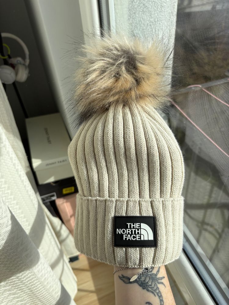 The North Face Knit Beanie With Pom Pom image 1