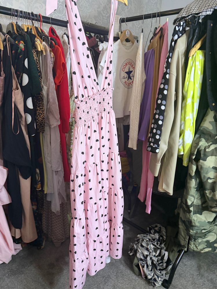 Immagine di Pink Ruched Dress 8