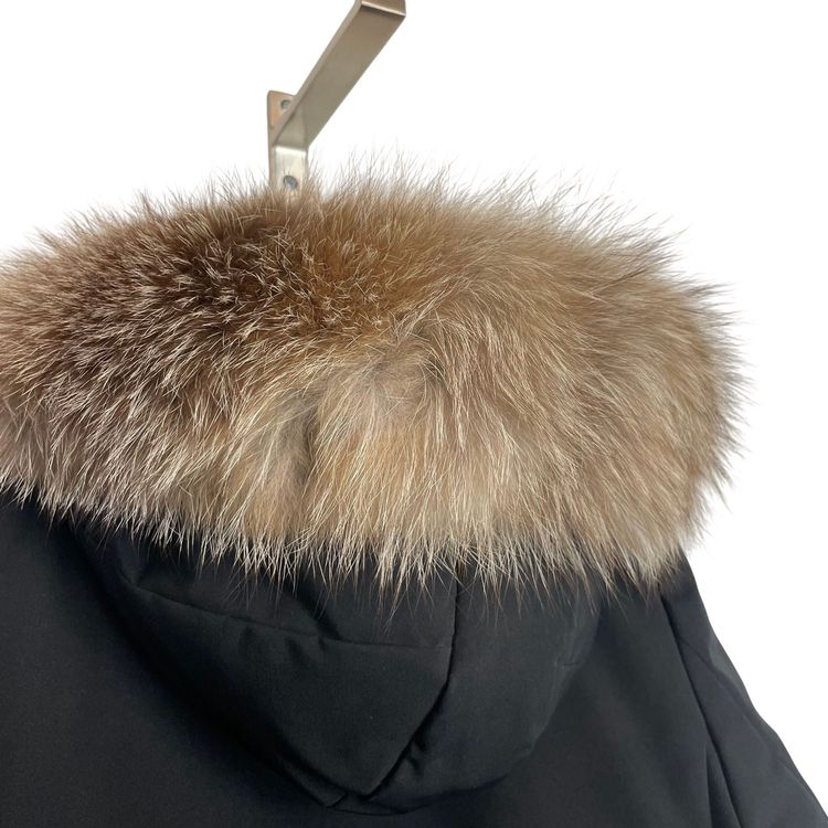 Immagine di Moncler Bartramifur Fur Hooded Down Parka Jacket XS 8