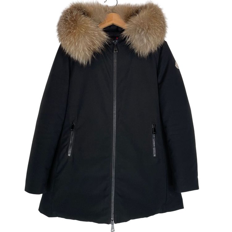 Moncler Bartramifur Fur Hooded Down Parka Jacket XS image 1