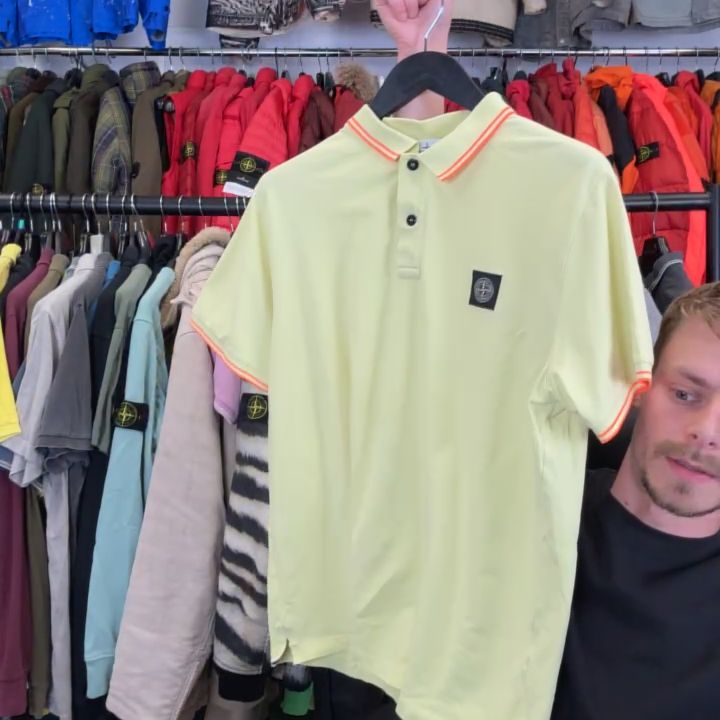 Stone Island Stone Island Yellow Polo - XXL product image