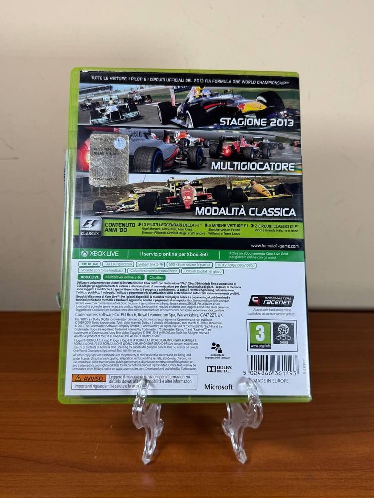 F1 2013 Xbox 360 Game 3