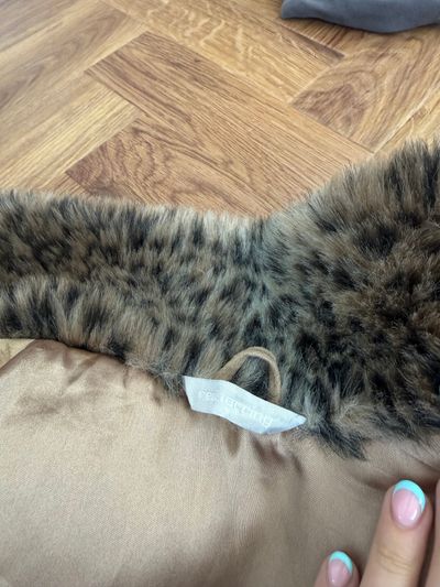 Faux Fur Leopard Jacket (UK10) 14
