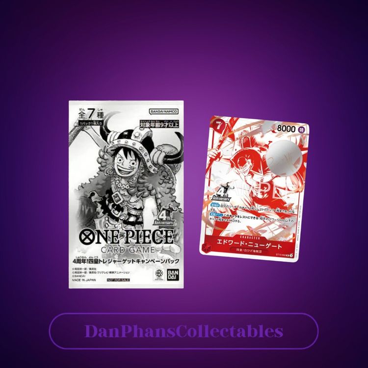 Immagine di One Piece 4th Anniversary Promo Pack 6