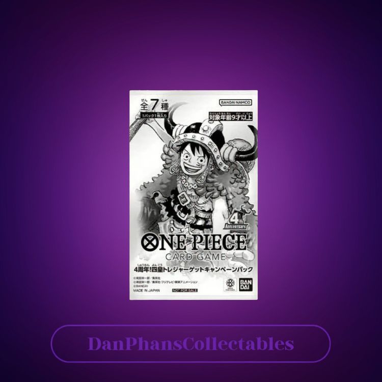 Immagine di One Piece 4th Anniversary Promo Pack 1