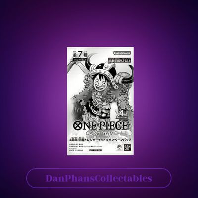 One Piece 4th Anniversary Promo Pack