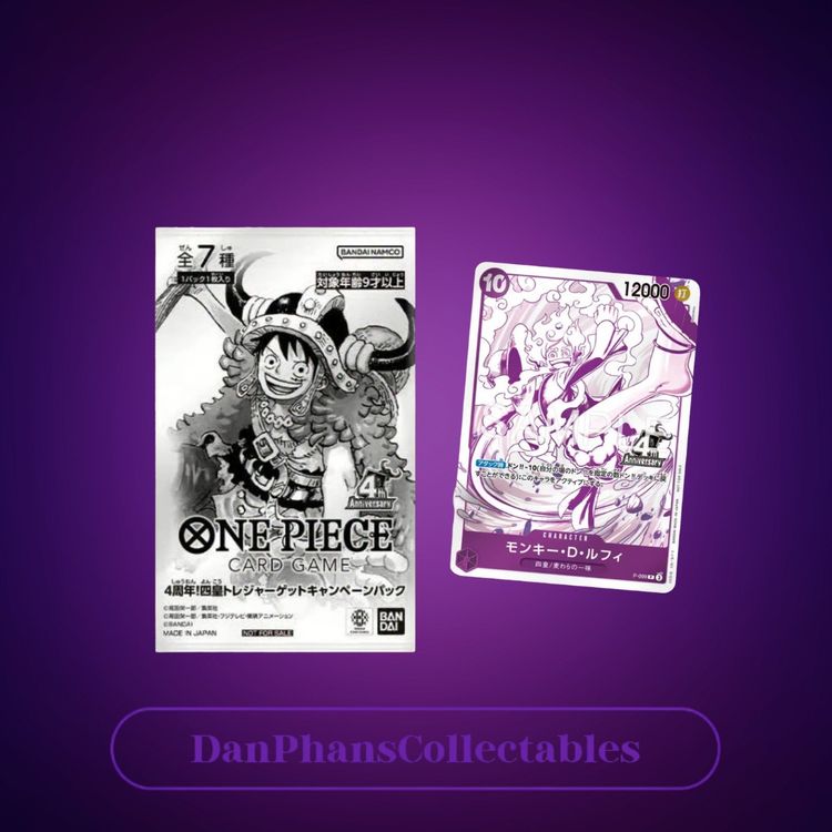 Immagine di One Piece 4th Anniversary Promo Pack 4