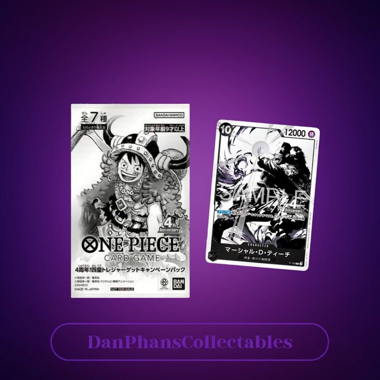 Immagine di One Piece 4th Anniversary Promo Pack 3