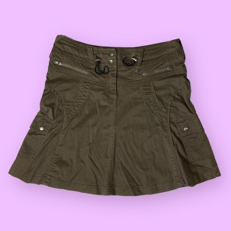Other 90s 00s dark brown cargo mini skirt  product image