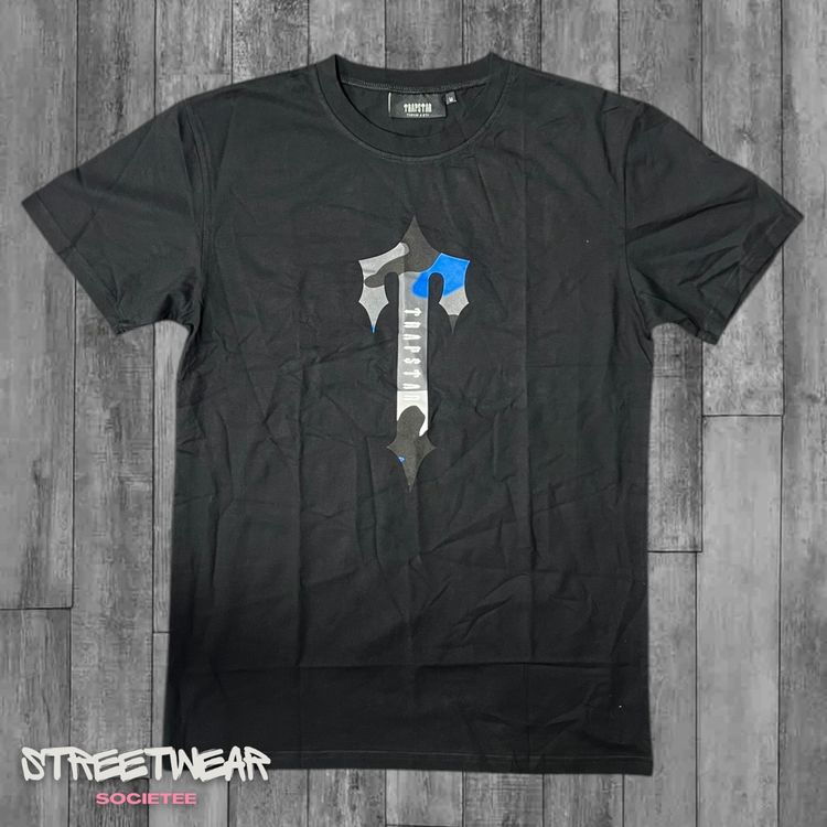 Trapstar Irongate Decoded Blue Camo Tshirt image 1