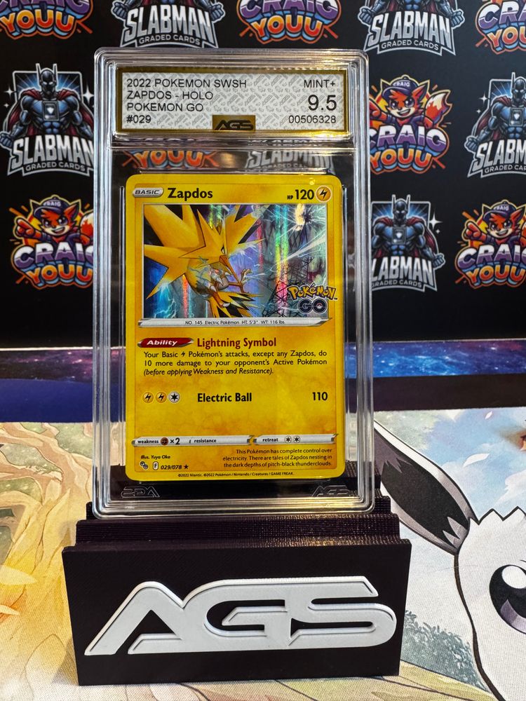 Pokemon LIVE IN BAGS 2022 Pokemon Swsh Zapdos Holo Card product image