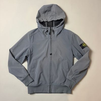 Stone Island Grey Light Soft Shell R - Medium