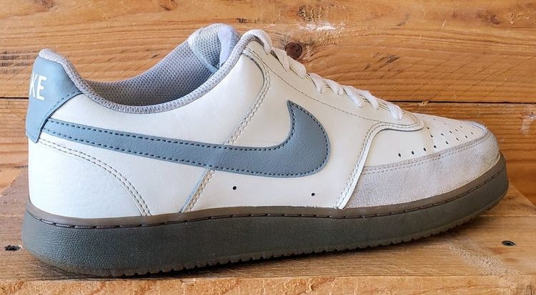 Nike Court Vision Leather Trainers UK10/US11/EU45 HV2530-100 Sail/Light Orewood image 12