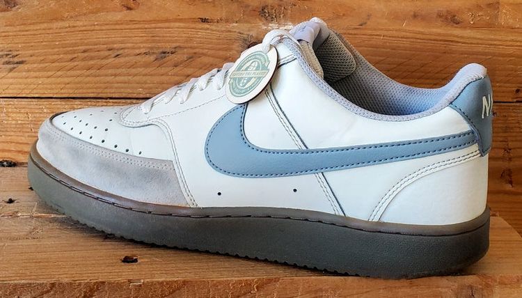Nike Court Vision Leather Trainers UK10/US11/EU45 HV2530-100 Sail/Light Orewood image 6