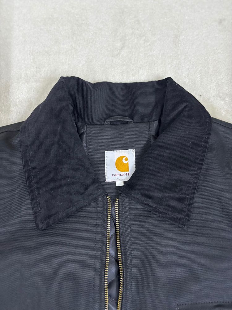 Carhartt Black Zip-Up Jacket imagen 6