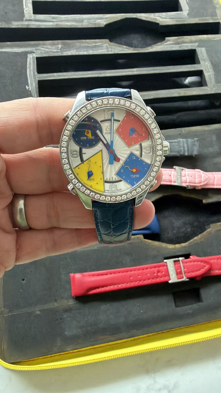 Jacob & Co. Wristwatch With Interchangeable Straps