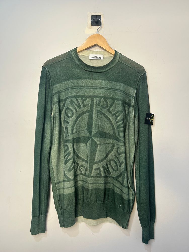 Stone Island Airbrushed Laser Knit
