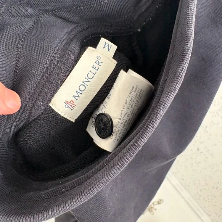 Moncler navy joggers image 4