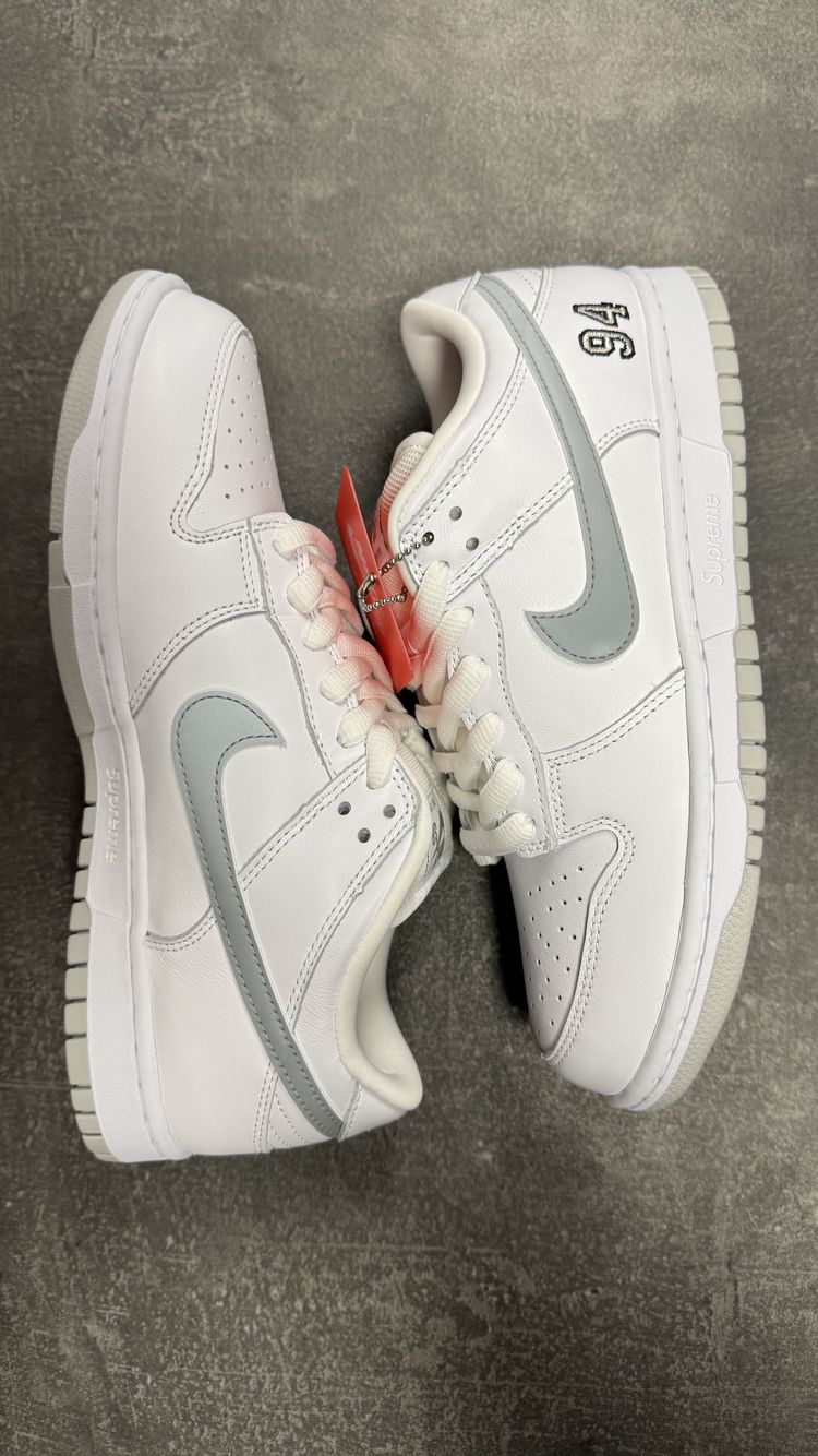 Other White Sneakers With Grey Swoosh And Number 94 product image