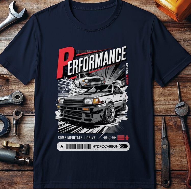 Retro Speed Pulse T-Shirt AU 3