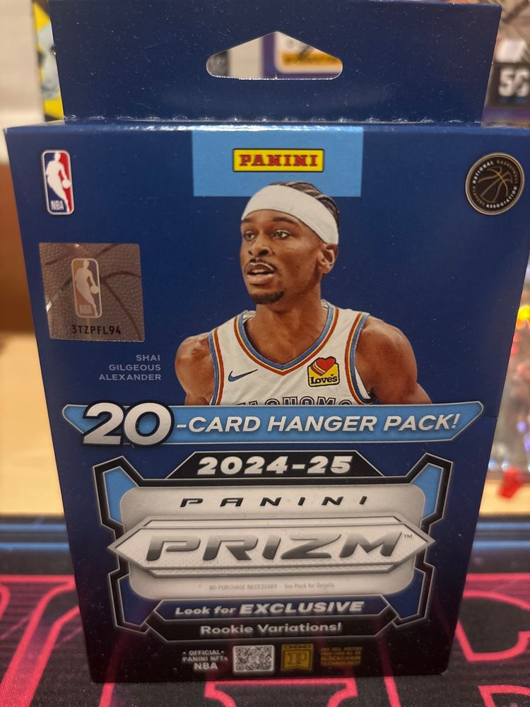 Panini Prizm 2024-25 Nba Trading Card Hanger Pack