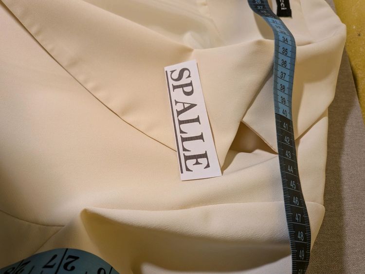 Blazer donna avorio Erica Bellucci TG 50 - Elegante / Made in Italy image 5