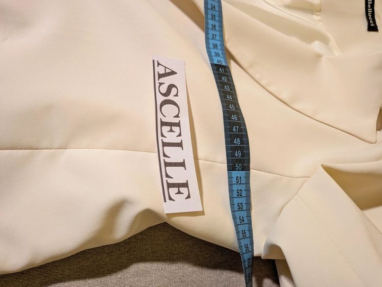Blazer donna avorio Erica Bellucci TG 50 - Elegante / Made in Italy image 6