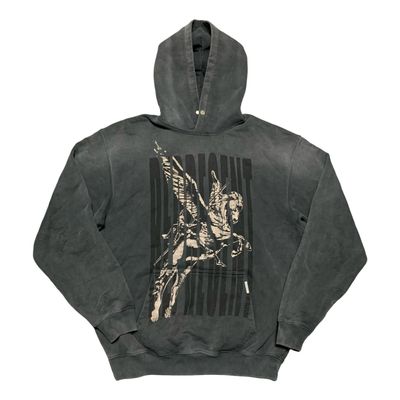 Represent Small Spirits Mascot Vintage Grey Hoodie