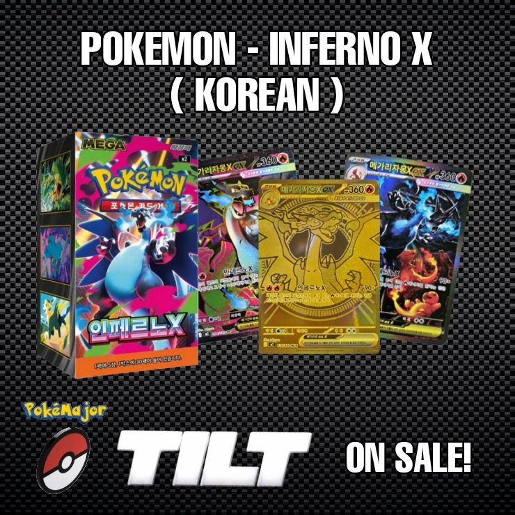 1x Pokemon Inferno X - Korean Booster Pack