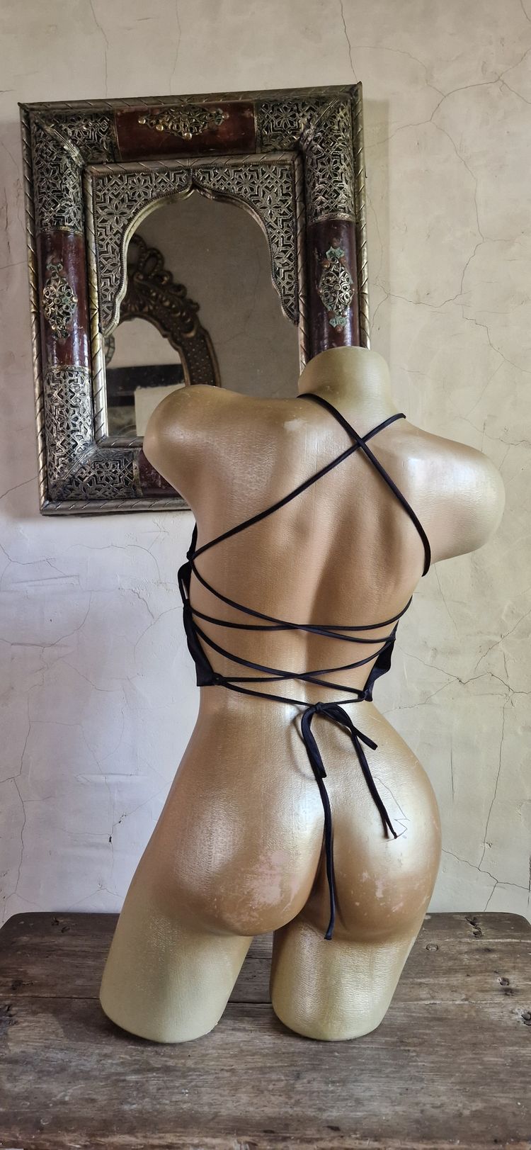Zara Zara Black Strappy Crop Top product image