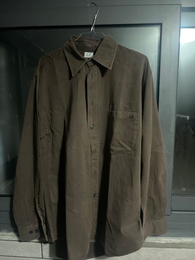 C.P. Company Brown Long Sleeve Shirt