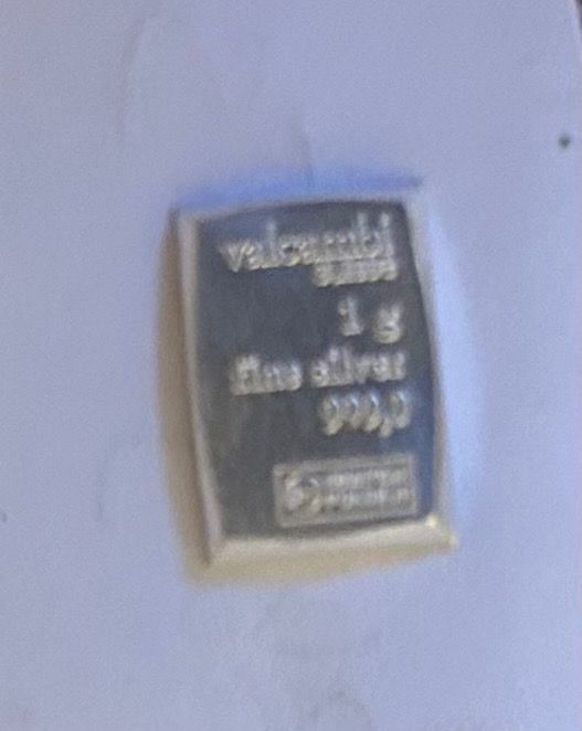 Other Bullion 1g silver bar  product image