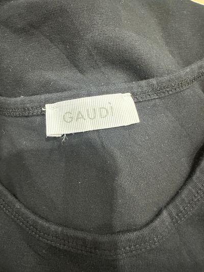 2016 edit | small black gaudi logo tank top 2