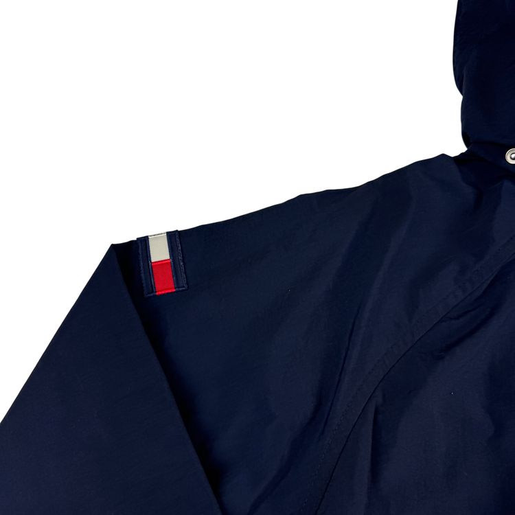 Tommy Hilfiger 90's Hooded Anorak Sailing Jacket Navy Yellow image 11