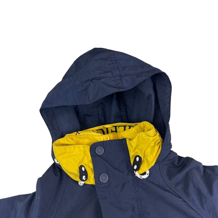 Tommy Hilfiger 90's Hooded Anorak Sailing Jacket Navy Yellow image 4