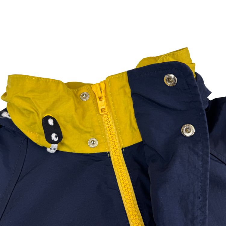 Tommy Hilfiger 90's Hooded Anorak Sailing Jacket Navy Yellow image 6