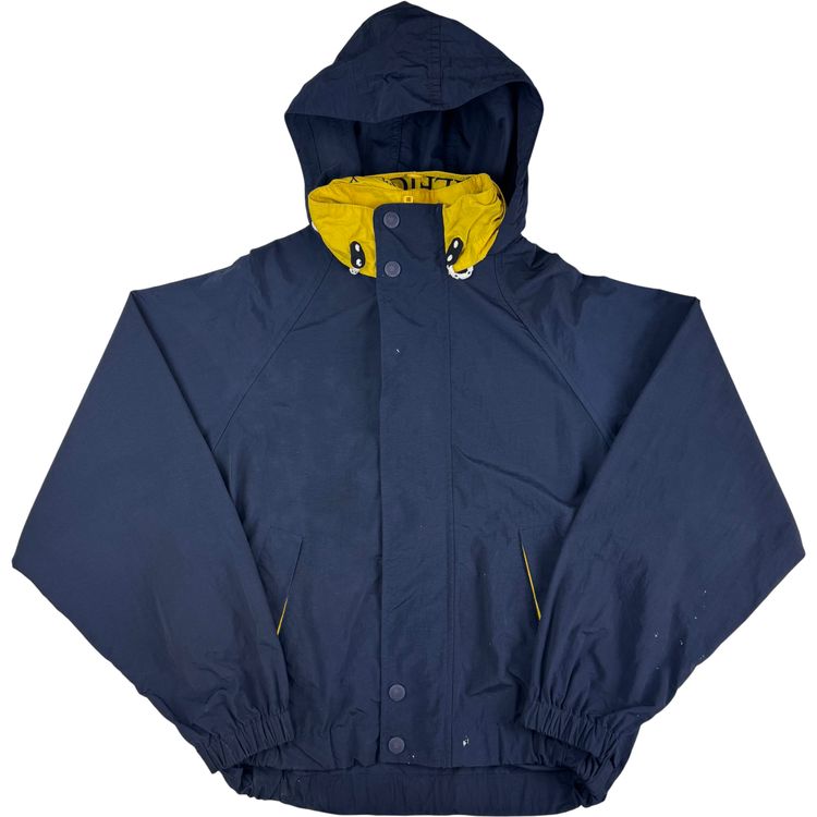 Tommy Hilfiger 90's Hooded Anorak Sailing Jacket Navy Yellow image 1