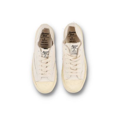 Maison Mihara Yasuhiro MMY White General Scale Past Sole Trainers
