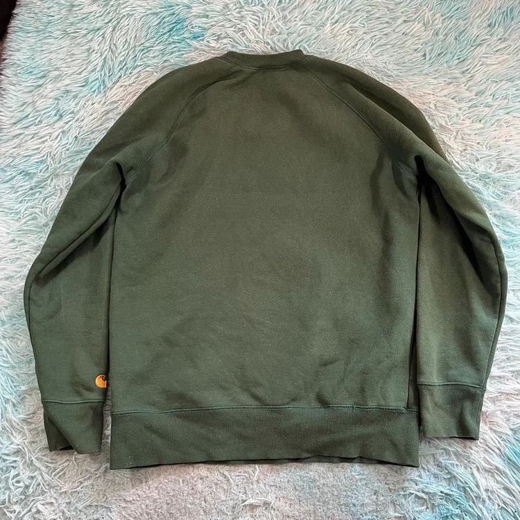 Green Carhartt Sweatshirt Plain - Large imagen 4