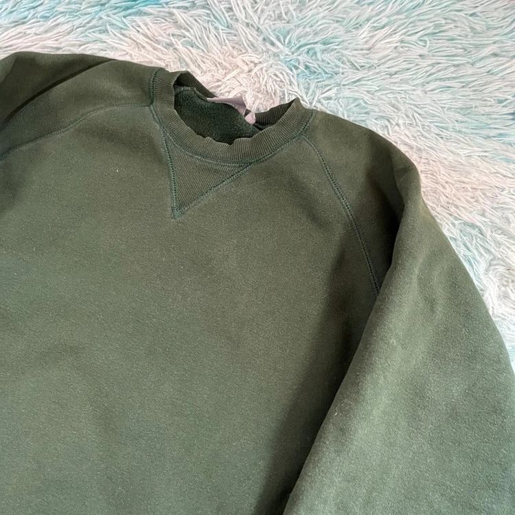 Green Carhartt Sweatshirt Plain - Large imagen 3