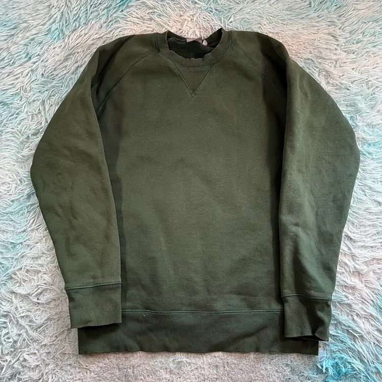 Green Carhartt Sweatshirt Plain - Large imagen 1