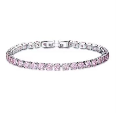 Tennis Bracelet stał cyrkonia