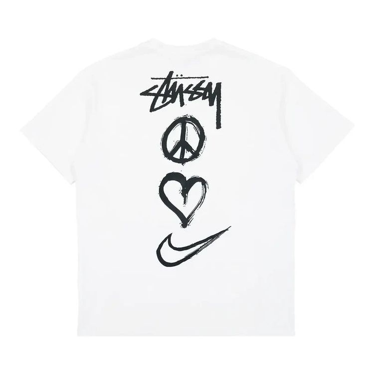 Immagine di Nike x Stussy Peace, Love, Swoosh Tee 2